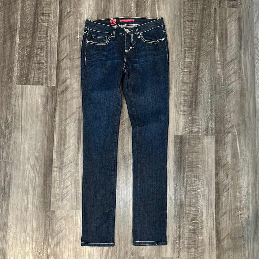 Flying Monkey Crystal Studded Skinny Jeans - 26